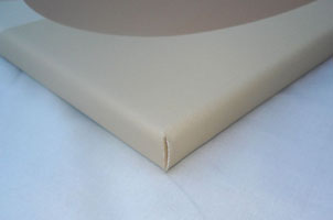 Example of the front of our 75" stretcher bar prints
